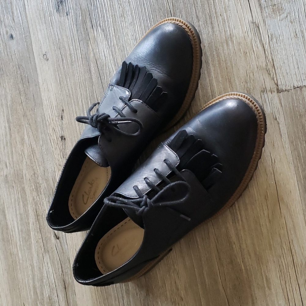 Clarks Griffen Mable Leather Size 9